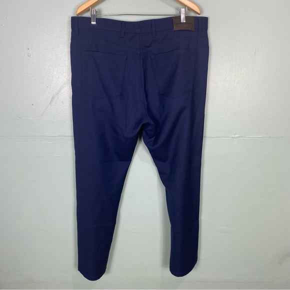 Ermenegildo‎ Zegna Blue Wool Blend Pants Sz 40X30 - Picture 5 of 8